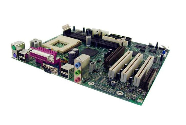 D815EFVLU Intel Desktop Board Socket 370 Pentium III / Celeron Processors Support 100 LAN/ IDE micro-ATX Motherboard (Refurbished)