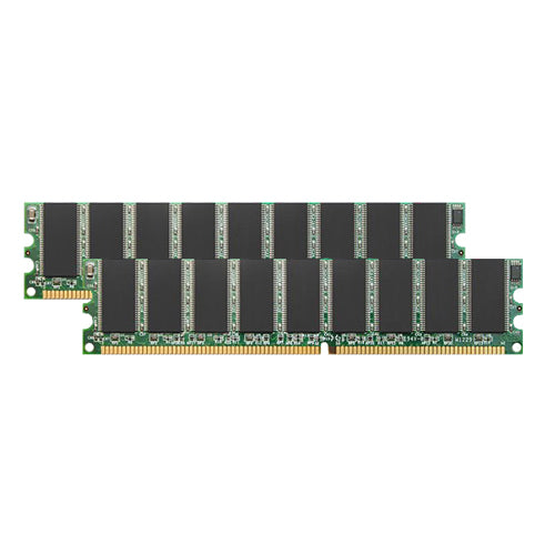311-2978 Dell 512MB Kit (2x256MB) DDR-400MHz PC3200 ECC Unbuffered UDIMM CL3 1Rx8 2.5V 184-Pin Memory