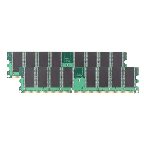 0U7001 Dell 1GB Kit (2x512MB) DDR-400MHz PC3200 Non-ECC Unbuffered UDIMM CL3 2Rx8 2.5V 184-Pin Memory