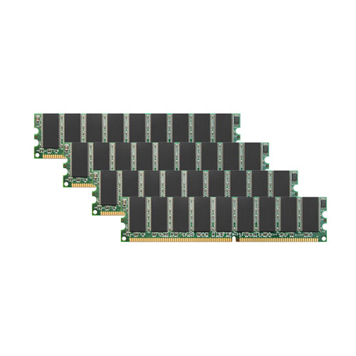 304006-B21 HP 2GB Kit (4x512MB) DDR-266MHz PC2100 ECC Unbuffered UDIMM CL2.5 2Rx8 2.5V 184-Pin Memory