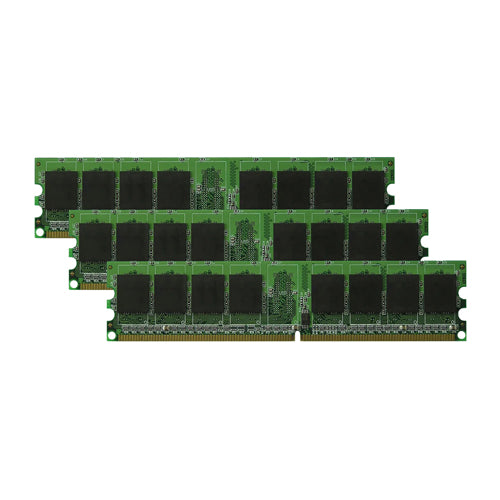 311-7751 Dell 3GB Kit (3x1GB) DDR2-667MHz PC2-5300 Non-ECC Unbuffered UDIMM CL5 2Rx8 1.8V 240-Pin Memory