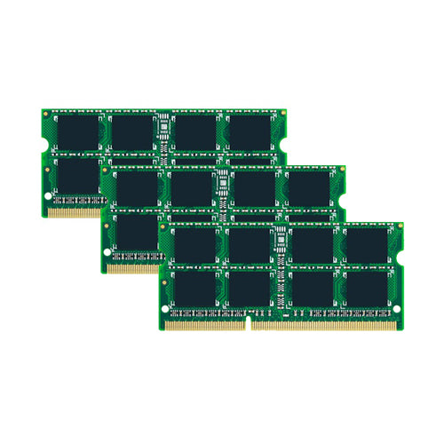CT3KIT25664BD1339 Crucial 6GB Kit (3x2GB) DDR3-1333MHz PC3-10600 Non-ECC Unbuffered SODIMM CL9 2Rx8 1.35V 204-Pin Memory