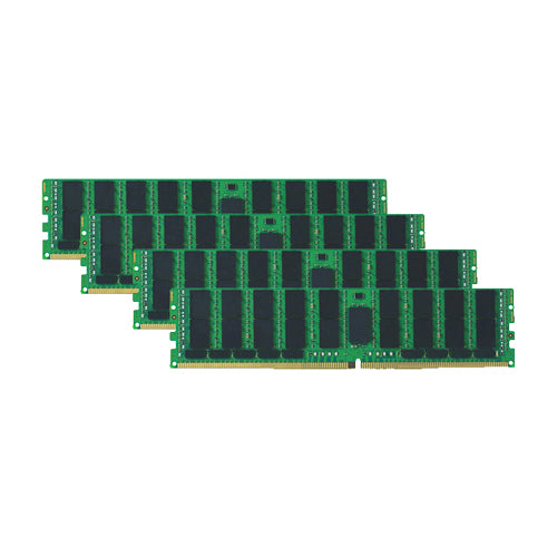 KVR24L17Q4K4/128I Kingston 128GB Kit (4x32GB) DDR4-2400MHz PC4-19200 ECC Registered LRDIMM CL17 4Rx4 1.2V 288-Pin Memory