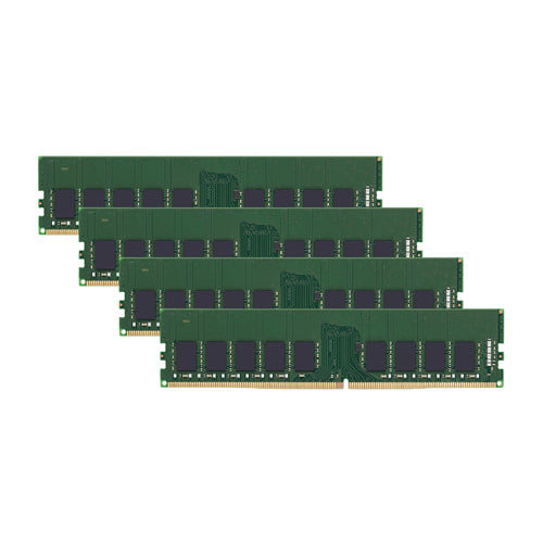KVR24E17D8K8/128 Kingston 128GB Kit (8x16GB) DDR4-2400MHz PC4-19200 ECC Unbuffered UDIMM CL17 2Rx8 1.2V 288-Pin Memory