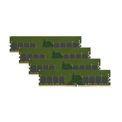 MD32GK4D42400NHS PNY 32GB Kit (4x8GB) DDR4-2400MHz PC4-19200 Non-ECC Unbuffered UDIMM CL17 1Rx8 1.2V 288-Pin Memory