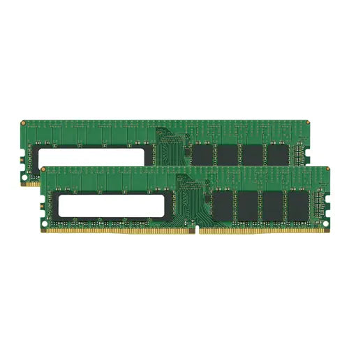 9AX94AV - HP 32GB Kit (2 x 16GB) DDR4-2666MHz PC4-21300 Non-ECC Unbuffered CL19 288-Pin UDIMM 1.2V Dual Rank Memory