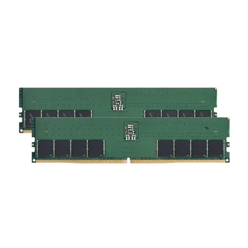 KVR56U46BD8K2-64 - Kingston 64GB Kit (2 x 32GB) DDR5-5600MHz PC5-44800 Non-ECC Unbuffered CL46 288-Pin UDIMM 1.1V Dual Rank Memory