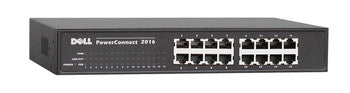 Dell - DE2016 - PowerConnect 2016 16-Ports 10/100 Fast Ethernet Switch