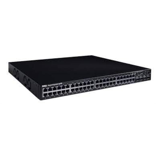 DE6248 - Dell PowerConnect 6200 Series 6248 48 x Ports 10/100/1000Base-T + 4 x Shared SFP Ports Layer3 Managed 1U Rack-mountable Gigabit Ethernet Network Switch