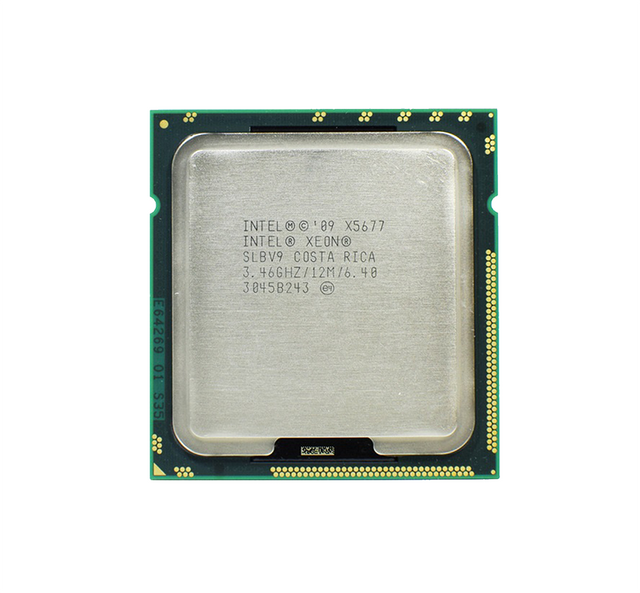 DH9K8 - Dell 3.46GHz L2 Cache 12MB L3 Cache 6.4GT/s QPI Speed Socket FCLGA1366 Intel Xeon X5677 Quad Core Processor