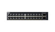 Dell - DN_X1026P_1.2 - X1026P Ethernet Switch - 24 Ports - Manageable - Gigabit Ethernet - 10/100/1000Base-TX 1000Base-X - 2 Layer Supported - 2 SFP Slot