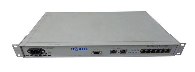 DR4001E73E5 Nortel Wireless Lan Security Switch 2360 with Power Cord EUED 12-Ports PoE Fast Ethernet (Refurbished)