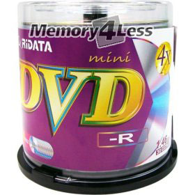 DRD-478-RD-THN50 RiDATA 8X Silver Thermal Hub Printable DVD-R Drive (50-Pack)