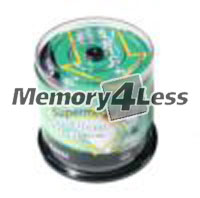 DRD-478-RDP-IWNCB5 RiDATA 4.7GB 8X White Inkjet Hub Printable DVD-R (50-Pack)