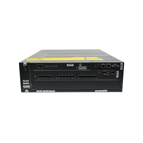 DS-C9216I-K9 Cisco MDS 9216 16 x Fibre Channel Ports Managed 3U Rack-mountable Fabric Switch