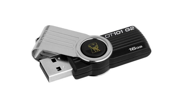 DT101G2/16GBZCR Kingston DataTraveler 101 G2 16GB USB 2.0 Flash Drive (Black)