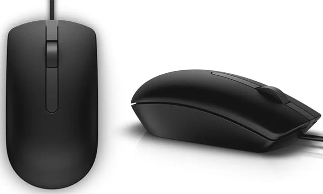 0DV0RH Dell Black Optical 3 Button Scroll Wheel USB Mouse for Computers