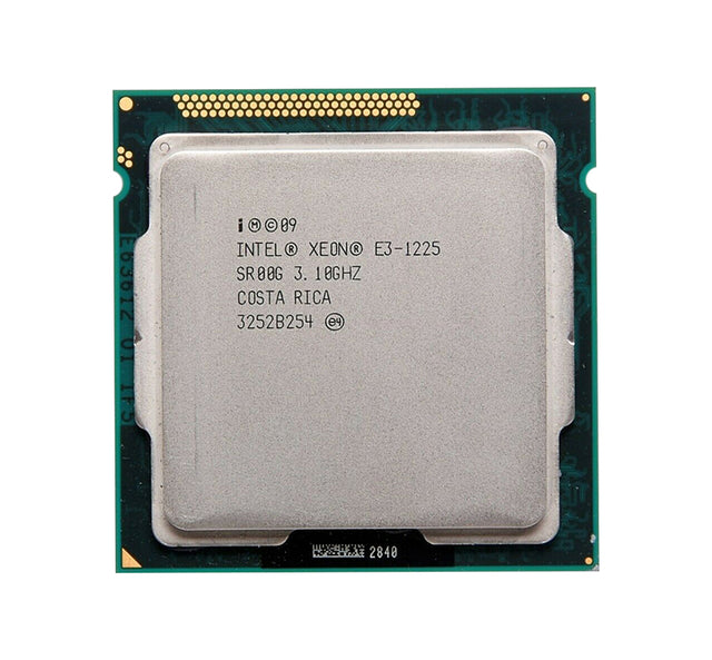 E3-1225 - Intel Xeon Quad Core 3.10GHz 5.00GT/s DMI 6MB L3 Cache Socket LGA1155 Processor