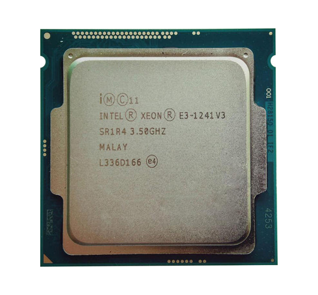 E3-1241V3 - Intel Xeon E3-1241 v3 Quad Core 3.50GHz 5.00GT/s DMI2 8MB SmartCache Socket FCLGA1150 Processor