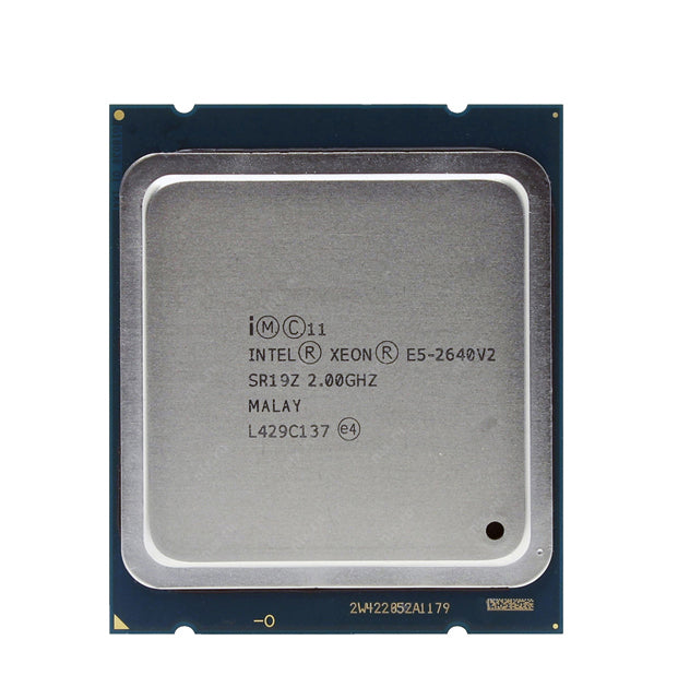 E5-2640V2 - Intel Xeon E5-2640 v2 8 Core 2.00GHz 7.20GT/s QPI 20MB L3 Cache Socket FCLGA2011 Processor