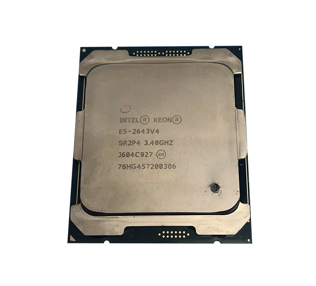 E5-2643V4 - Intel Xeon E5-2643 v4 6 Core 3.40GHz 9.60GT/s QPI 20MB L3 Cache Socket FCLGA2011-3 Processor