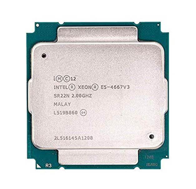 E5-4667V3 - Intel Xeon E5-4667 V3 16 Core 2.00GHz 9.60GT/s QPI 40MB Cache Socket FCLGA2011 Processor