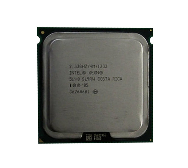 E5140 - Intel Xeon 5140 Dual-core (2 Core) 2.33GHz 1333MHz FSB 4MB L2 Cache Socket LGA771 Processor