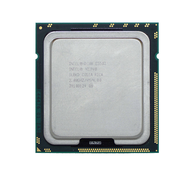 E5503 - Intel Xeon Dual-core (2 Core) 2.00GHz 4.80GT/s QPI 4MB L3 Cache Socket FCLGA1366 Processor
