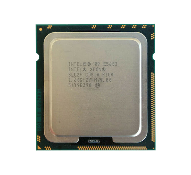 E5603 - Intel Xeon Quad-core (4 Core) 1.60GHz 4.80GT/s QPI 4MB L3 Cache Socket FCLGA1366 Processor