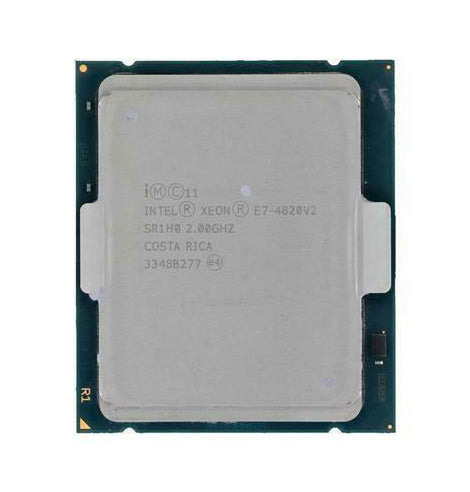 E7-4820V2 - Intel Xeon E7-4820 v2 8 Core 2.00GHz 7.20GT/s QPI 16MB L3 Cache Socket FCLGA2011 Processor