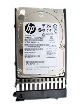 HP - EG00FAWHV - 300GB 10000RPM SAS 6Gbps 2.5-inch Internal Hard Drive