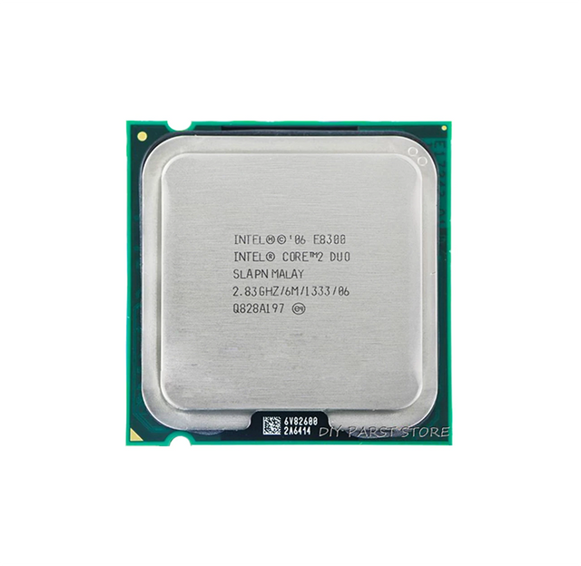 EU80570PJ0736M - Intel Core 2 Duo E8300 Dual-core (2 Core) 2.83GHz 1333MHz FSB 6MB L2 Cache Socket LGA775 Processor