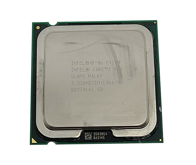 EU80571PH0613M - Intel Core 2 Duo E7200 2.53GHz 1066MHz FSB 3MB L2 Cache Socket LGA775 Desktop Processor