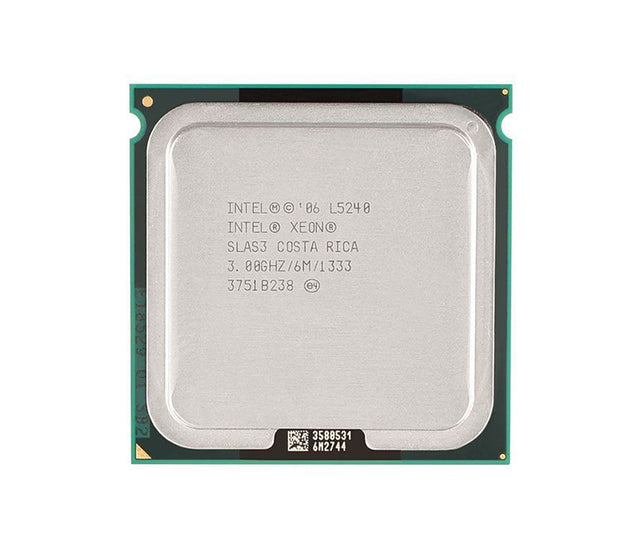 EU80573JJ0806M - Intel Xeon L5240 Dual-core (2 Core) 3.00GHz 1333MHz FSB 6MB L2 Cache Socket LGA771 Processor