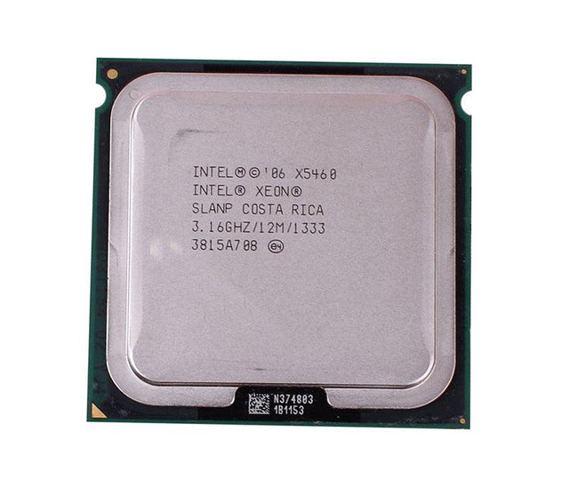 EU80574KJ087N - Intel Xeon X5460 Quad Core 3.16GHz 12MB L2 Cache 1333MHz FSB Socket J(LGA771) 45NM 120