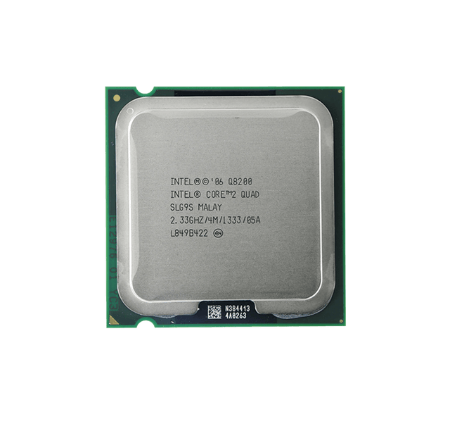 EU80580PJ0534M - Intel Core 2 Quad Q8200 Quad-core (4 Core) 2.33GHz 1333MHz FSB 4MB L2 Cache Socket LGA775 Processor