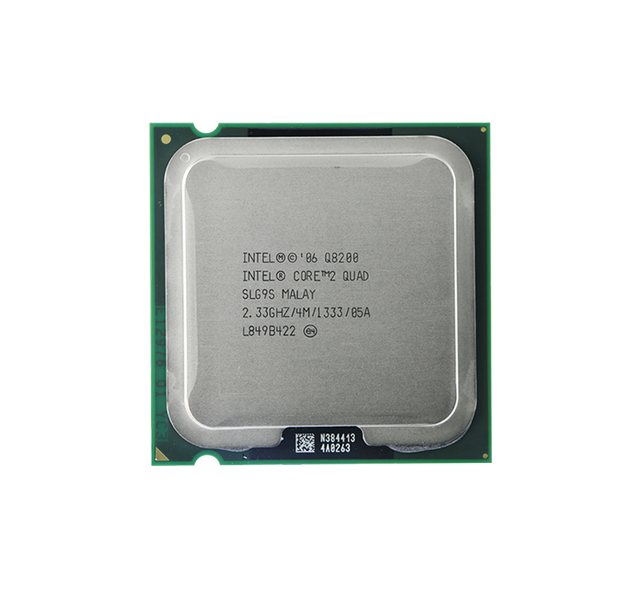 EU80580PJ0534MN - Intel Core 2 Quad Q8200 Quad-core (4 Core) 2.33GHz 1333MHz FSB 4MB L2 Cache Socket LGA775 Processor
