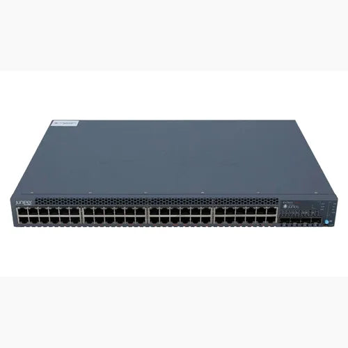 EX2300-48P Juniper EX2300 Series 48 x Ports PoE+ 10/100/1000Base-T + 4 x Ports SFP+ 1U Rack-mountable Layer 3 Managed Gigabit Ethernet Network Switch
