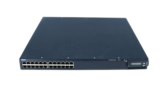 EX3200-24T - Juniper EX3200 Series 24 x Ports 10/100/1000Base-T + 8 x PoE Ports Layer3 Managed 1U Rack-mountable Gigabit Ethernet Network Switch
