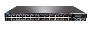 Juniper Networks - EX3200-48T-B - Juniper EX 3200 48-Ports 10/100/1000Base-T (8 PoE ports) Network Switch with 320W AC PSU