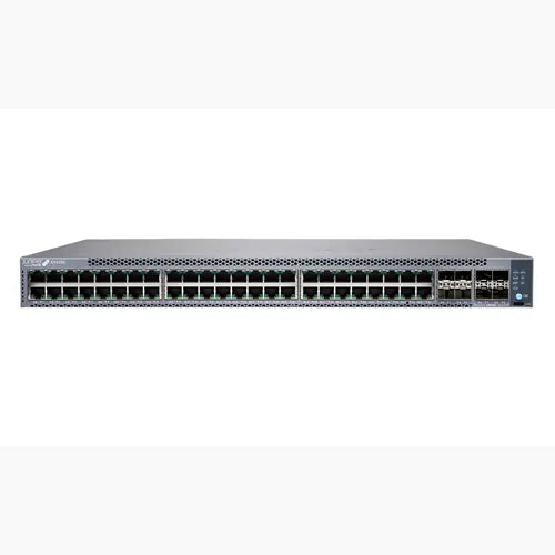 EX4100-48T-CHAS Juniper EX4100 Series EX4100-48T 48 x Ports 10/100/1000Base-T + 4 x 10GbE Uplink Ports + 4 x 25GbE Stacking/Uplink Ports Layer 3 Managed 1U Rack-mountable Gigabit Ethernet Network Switch