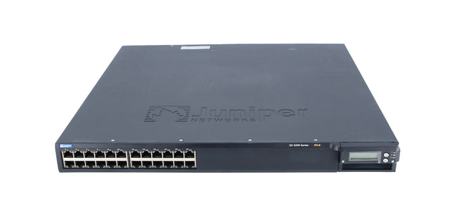 EX4200-24P - Juniper EX4200 Series EX4200-24P 24 x RJ-45 Ports PoE+ 10/100/1000Base-T Layer3 Managed 1U Rack-mountable Stackable Gigabit Ethernet Network Switch