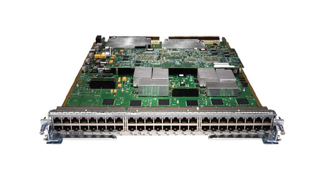EX8200-48T - Juniper 48 x RJ-45 Ports 10/100/1000Base-T Gigabit Ethernet Line Card Module