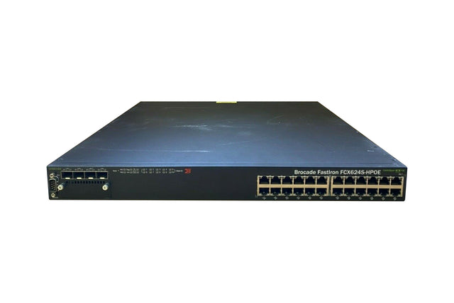 FCX624S-HPOE - Brocade FastIron CX 624 Switch