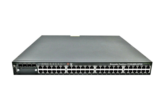 FCX648S-HPOE-ADV - Brocade FastIron CX 648 Switch