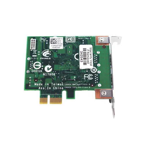 FWGJ8 Dell 2-Ports USB 3.0 PCI Express x1 Controller Card