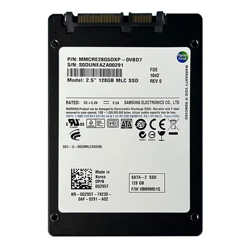 G295T Dell 128GB Multi-Level Cell SATA 3Gb/s 2.5-Inch Solid State Drive