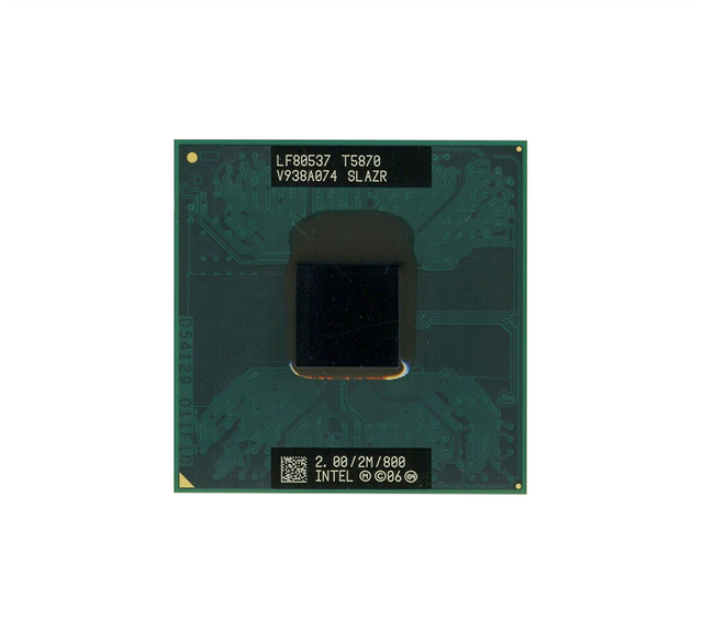 G850D - Dell 2.00GHz 800MHz FSB 2MB L2 Cache Intel Core 2 Duo T5870 Mobile Processor