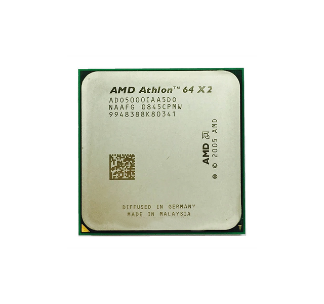 GC67169001 - HP 2.6GHz 1000MHz HTL 2 x 512KB L2 Cache Socket AM2 AMD Athlon 64 X2 5000+ Dual Core Processor