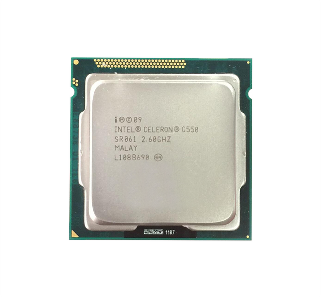 GCG83 - Dell 2.60GHz 5.00GT/s DMI 2MB L3 Cache Intel Celeron G550 Dual Core Processor